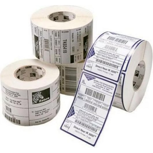 Etiqueta Zebra Z-Perform 1000T Papel Transferencia Térmica Rectángulo 102x83 mm