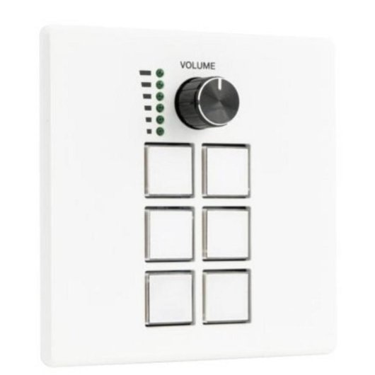 Panel de Control Lindy 32306 con 6 Botones Retroiluminados y Software Pro