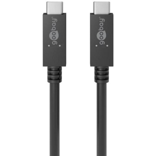 Cavo USB-C Goobay 49254 1 m USB 3.2 Gen 2 20 Gbit/s Nero