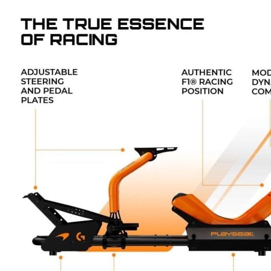 Cockpit de Fórmula Playseat McLaren Racing Edition