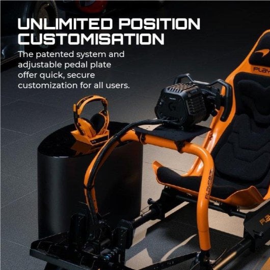 Cockpit de Fórmula Playseat McLaren Racing Edition