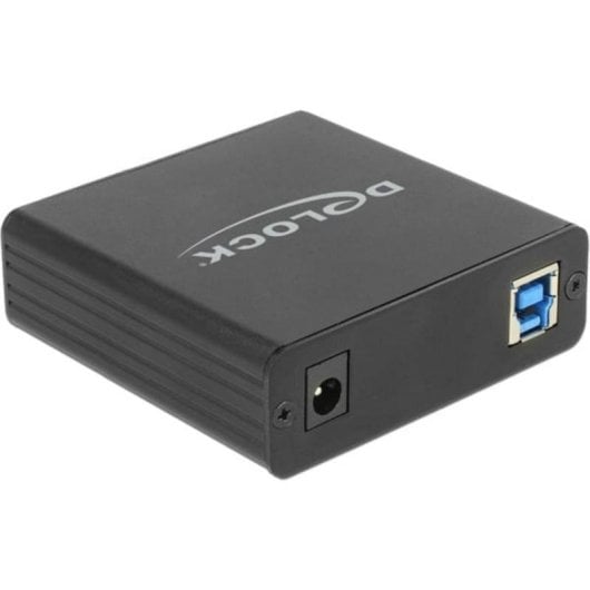 Hub DeLOCK 4 puertos RJ-45 USB 3.0 Realtek RTL8153 0,8 m metal negro