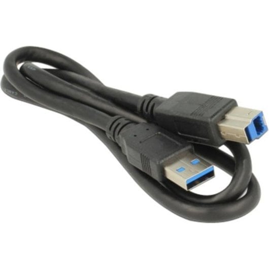 Hub DeLOCK 4 puertos RJ-45 USB 3.0 Realtek RTL8153 0,8 m metal negro