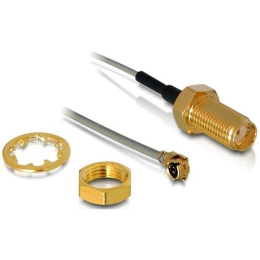 Cabo coaxial DeLOCK 88419 0,2 m Cinzento I-PEX M / SMA F
