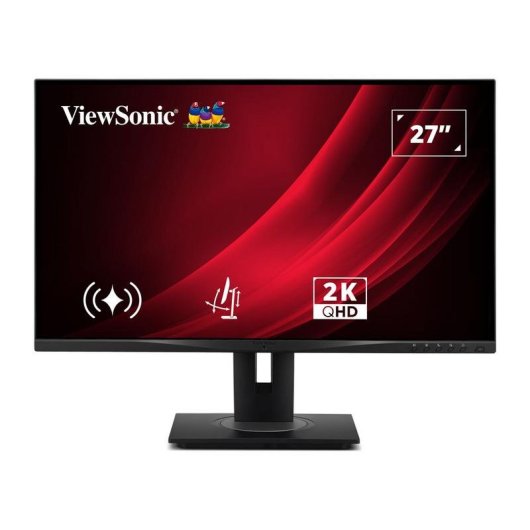 Monitor ViewSonic VG2748A-2K 27" Quad HD 100Hz IPS Ajuste de altura y tiempo de respuesta 5 ms