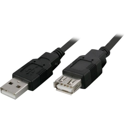 Cable Alargador USB Goobay 3 m USB 2.0 Negro