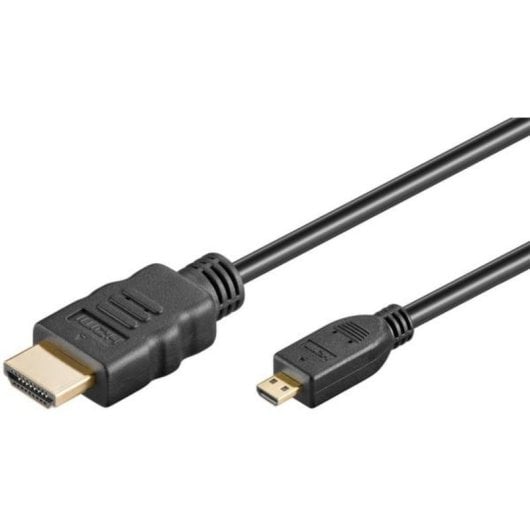 Cable Micro HDMI a HDMI Goobay 53785 2 m Negro