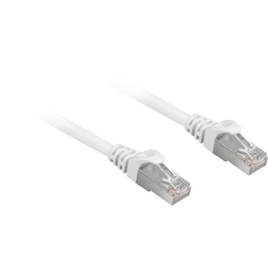 Cavo di rete Sharkoon Cat.6a SFTP 0,25 m bianco