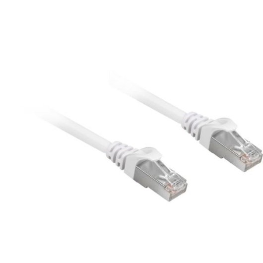 Cavo di rete Sharkoon Cat.6a SFTP 0,25 m bianco
