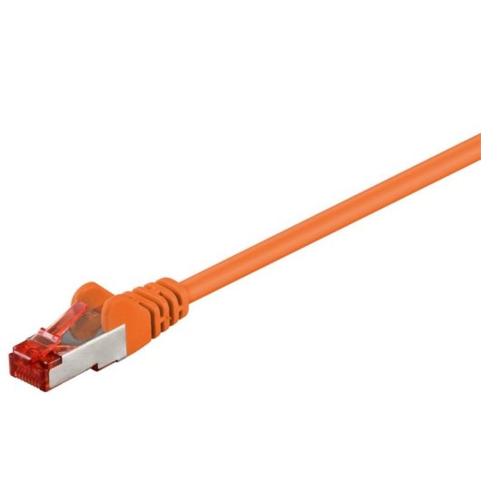 Cable réseau Goobay 93469 10 m Cat6 S/FTP Orange