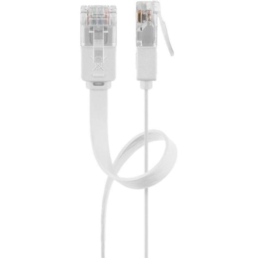 Cavo di rete Goobay 95152 2 m Cat6 U/UTP RJ-45 Bianco