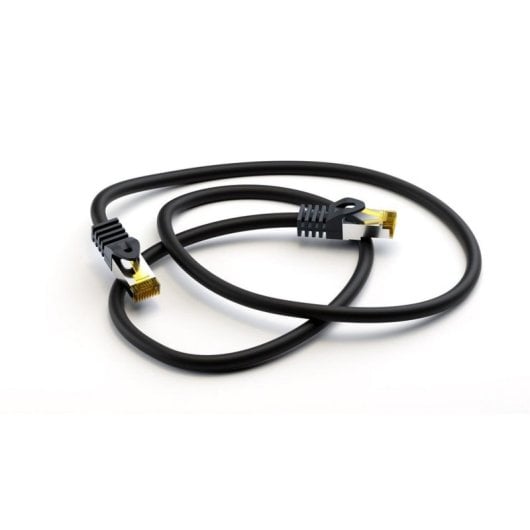 Cable de red Goobay 91608 2 m Cat7 S/FTP Negro