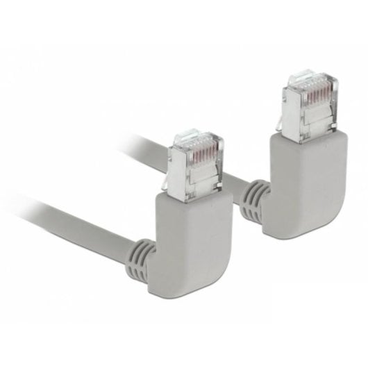 Cable de red DeLOCK 83513 0,5 m Cat6a S/FTP Gris