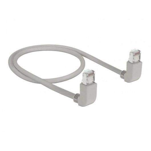 Cable de red DeLOCK 83513 0,5 m Cat6a S/FTP Gris