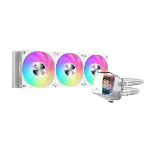 Refrigeración líquida SAMA L70 360mm 3 ventiladores ARGB blanco