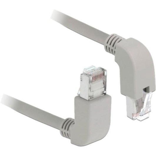 Cable de red DeLOCK 85871 Cat6a S/FTP 1 m Gris