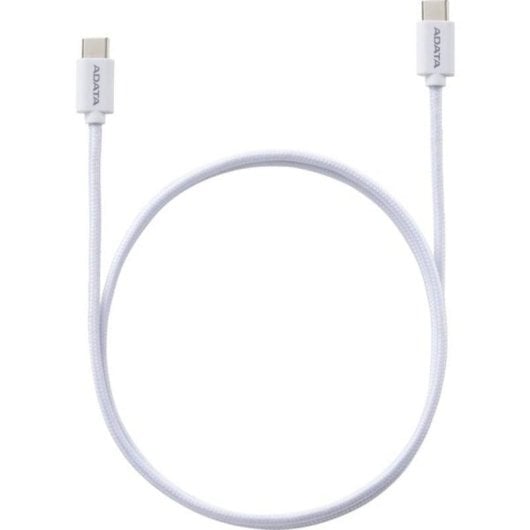 Cable USB-C a USB-C 2 m 100 W Carga Rápida ADATA CACC-200PN-WH