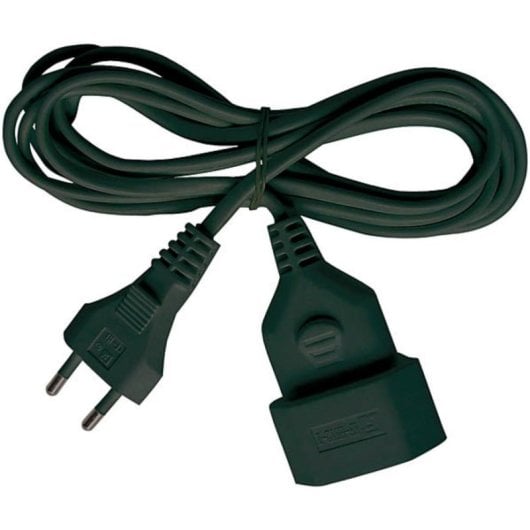 Cable alargador Brennenstuhl 3 m 1 toma 2,5 A negro para interior
