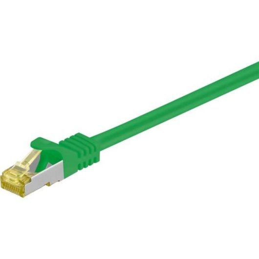 Cable de red Goobay 91568 0,25 m Cat7 S/FTP Verde