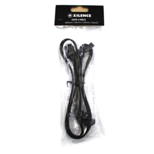Cable SATA Xilence XZ182 90 cm Noir Interne