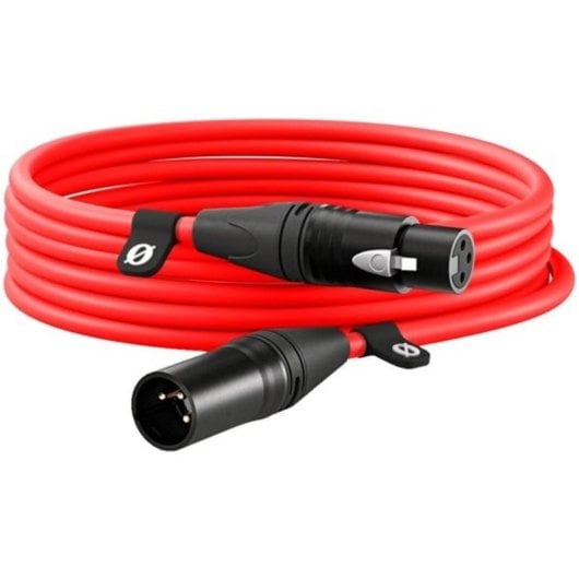 XLR-Kabel Rode Microphones XLR6M-R 6 m rot