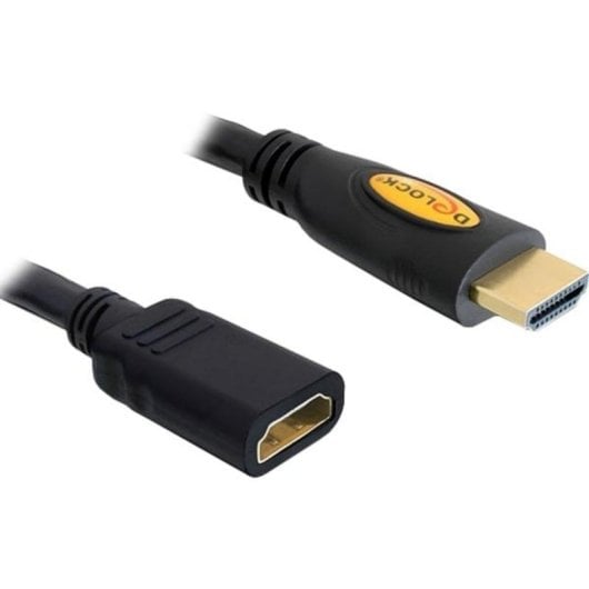 HDMI-Kabel Verstärkt 3 m DeLOCK Schwarz