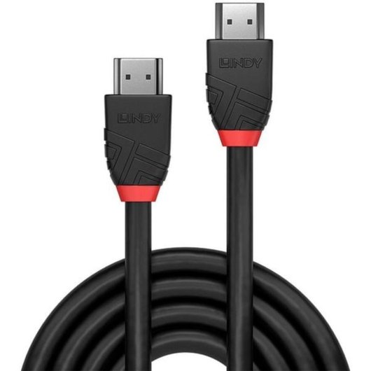 HDMI 2.1 Kabel Lindy 2 m Schwarz 48 Gbit/s