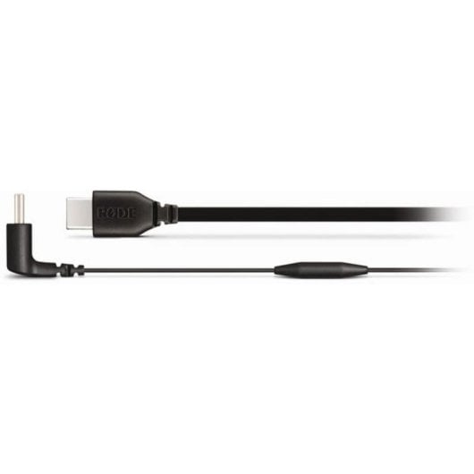 Câble USB-C RØDE SC16 0,3 m noir connecteur angulaire