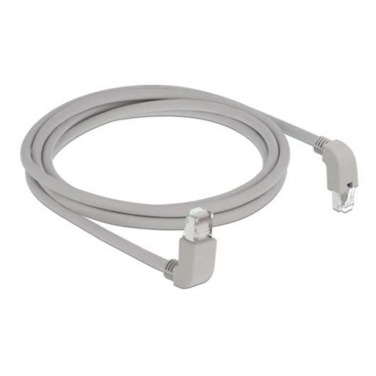 Cable de red DeLOCK 85872 2 m Cat6a S/FTP Gris