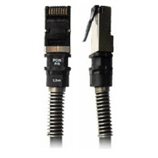 Cable réseau PatchSee PCI6 FTP 2,4 m Cat6a Noir