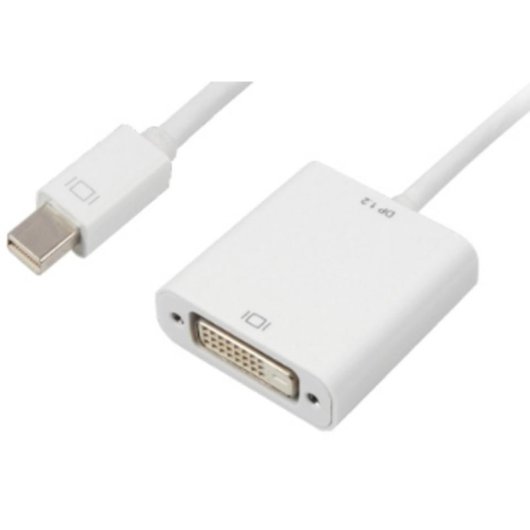 Adaptateur Mini DisplayPort vers DVI Sharkoon 0,15 m or