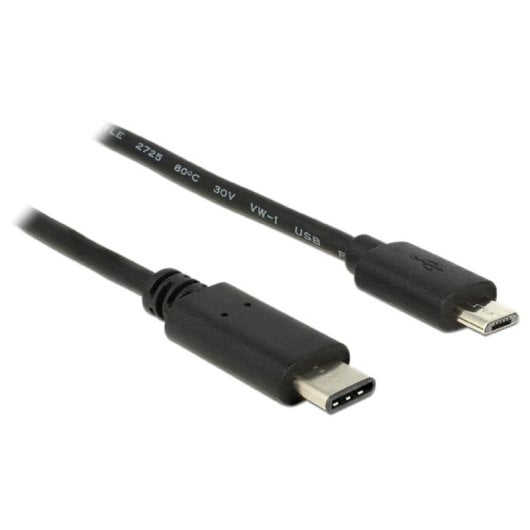 Cavo USB DeLOCK 83602 1 m USB-C a Micro-USB B Nero
