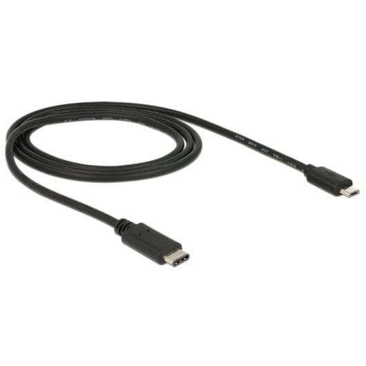 Cavo USB DeLOCK 83602 1 m USB-C a Micro-USB B Nero