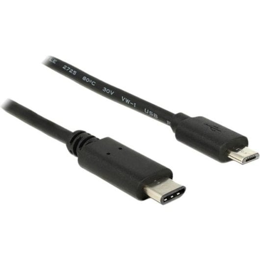 Cavo USB DeLOCK 83602 1 m USB-C a Micro-USB B Nero