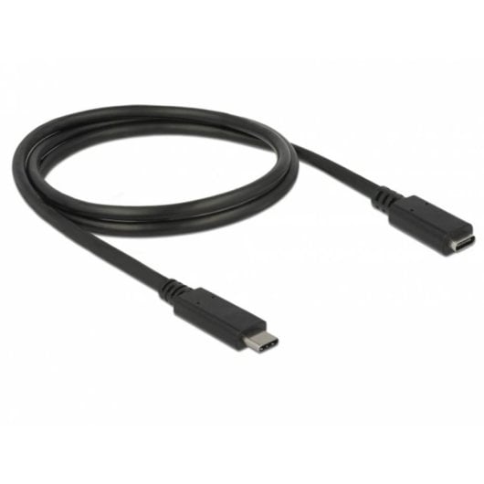 Cable USB-C a USB-C Delock 85533 1 m USB 3.2 Gen 1 Negro