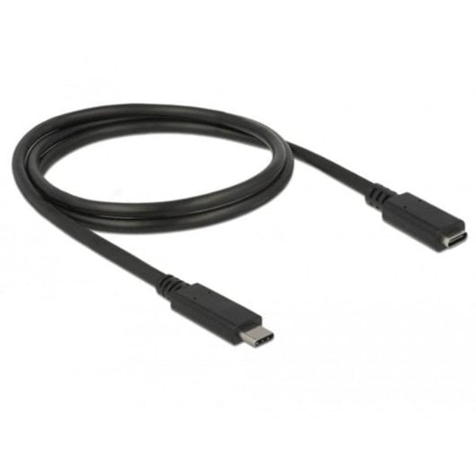 Cable USB-C a USB-C Delock 85533 1 m USB 3.2 Gen 1 Negro