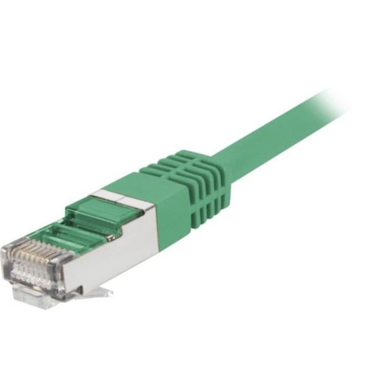 Cable de red Sharkoon 1,5 m Cat5e S/FTP Verde