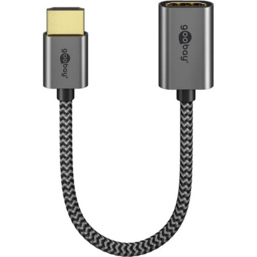 Cavo adattatore HDMI 2.1 Goobay 79145 0,1 m Ultra High Speed 48 Gbit/s
