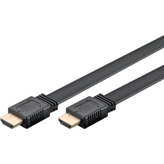 Cavo Piatto HDMI 2.1 Goobay 77134 1,5 m 48 Gbit/s Nero