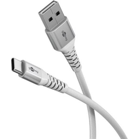 Cavo USB Goobay 74531 2 m USB-C a USB-A USB 2.0 Bianco