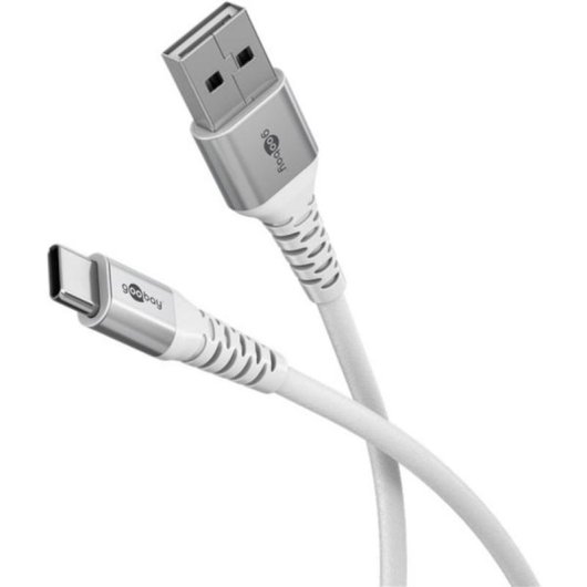 Cavo USB Goobay 74531 2 m USB-C a USB-A USB 2.0 Bianco