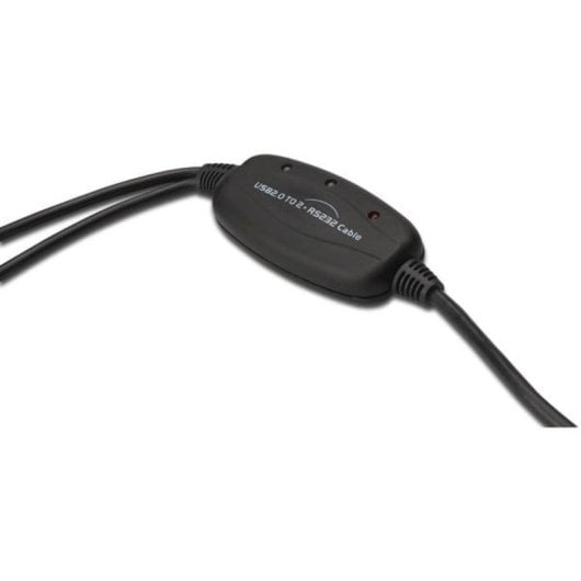 Kabel USB 2.0 auf 2x RS232 Digitus 1,5 m Schwarz