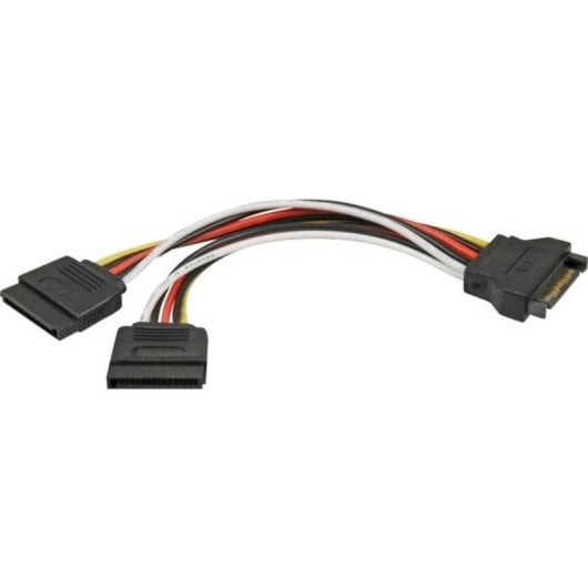 DeLOCK Stromkabel SATA 15pin zu 2x SATA HDD 0,15 m