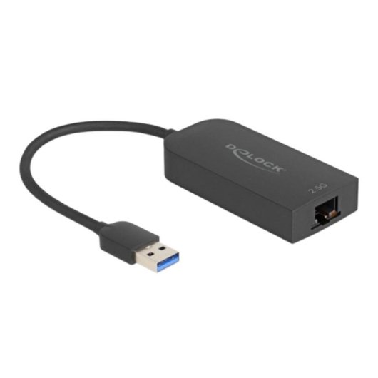 Adaptador USB para Ethernet DeLOCK 66045 2,5 Gigabit LAN RJ45