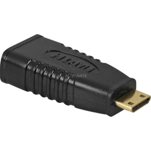 Adattatore HDMI Goobay 68841 Type-A a Type-C Nero