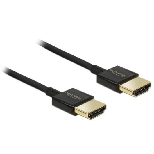 Cavo HDMI Delock 3 m High Speed con Ethernet 4K 3D Nero