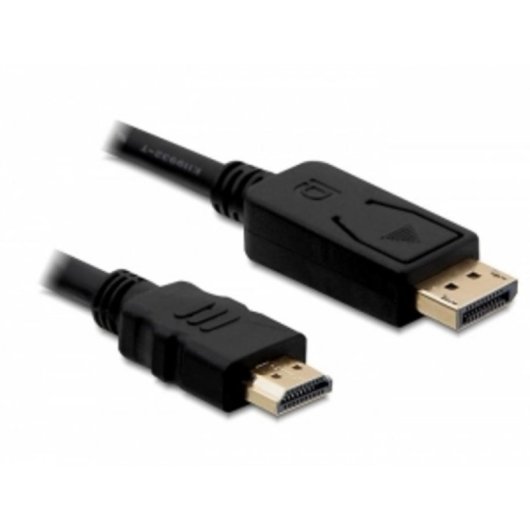 Cavo DisplayPort verso HDMI DeLOCK 2 m Nero Maschio/Maschio