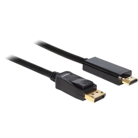 Cavo DisplayPort verso HDMI DeLOCK 2 m Nero Maschio/Maschio