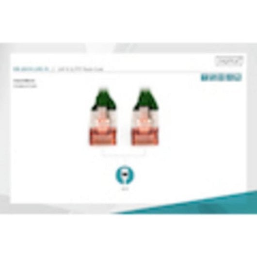 Cable de red CAT 6 S/FTP 10 m Digitus verde