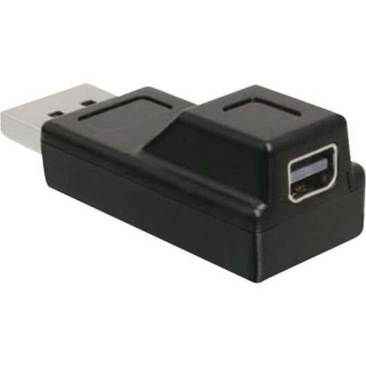 Cambiador de género para cables DeLOCK 65237 DisplayPort a mini DisplayPort Negro